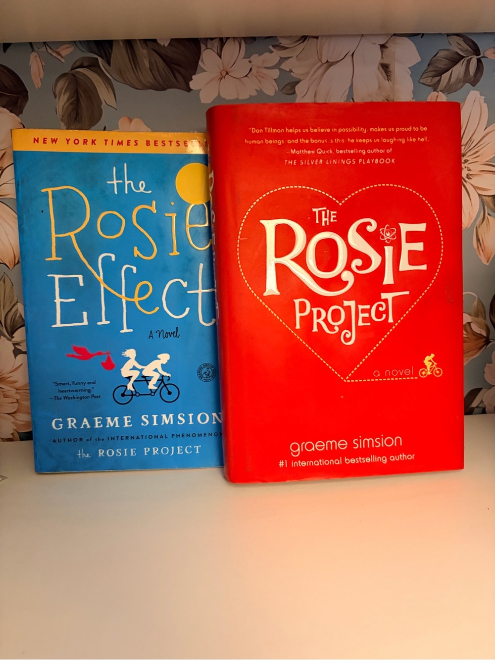 Graeme Simsion Rosie Project + Rosie Effect Hardcover Book Set 1 & 2